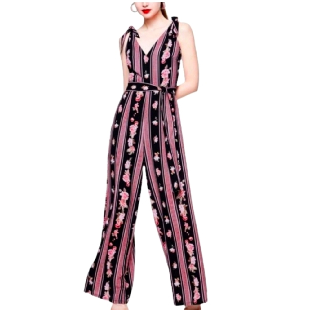 Betsey Johnson Floral Jumpsuit